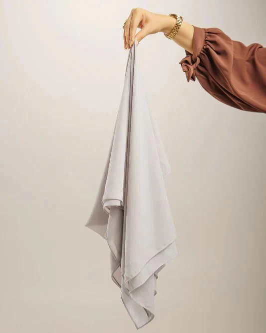 Georgette Chiffon Hijab β Lightweight. Elegant. Effortless. - Image 11