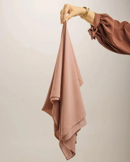 Georgette Chiffon Hijab β Lightweight. Elegant. Effortless. - Image 4
