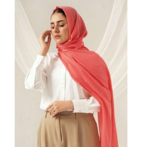 Georgette Chiffon - Flamingo